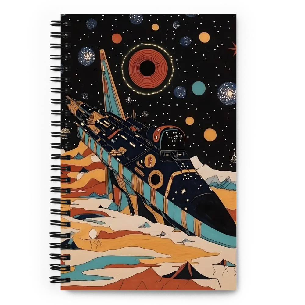 Voyage Beyond the Stars | Spiral Notebook