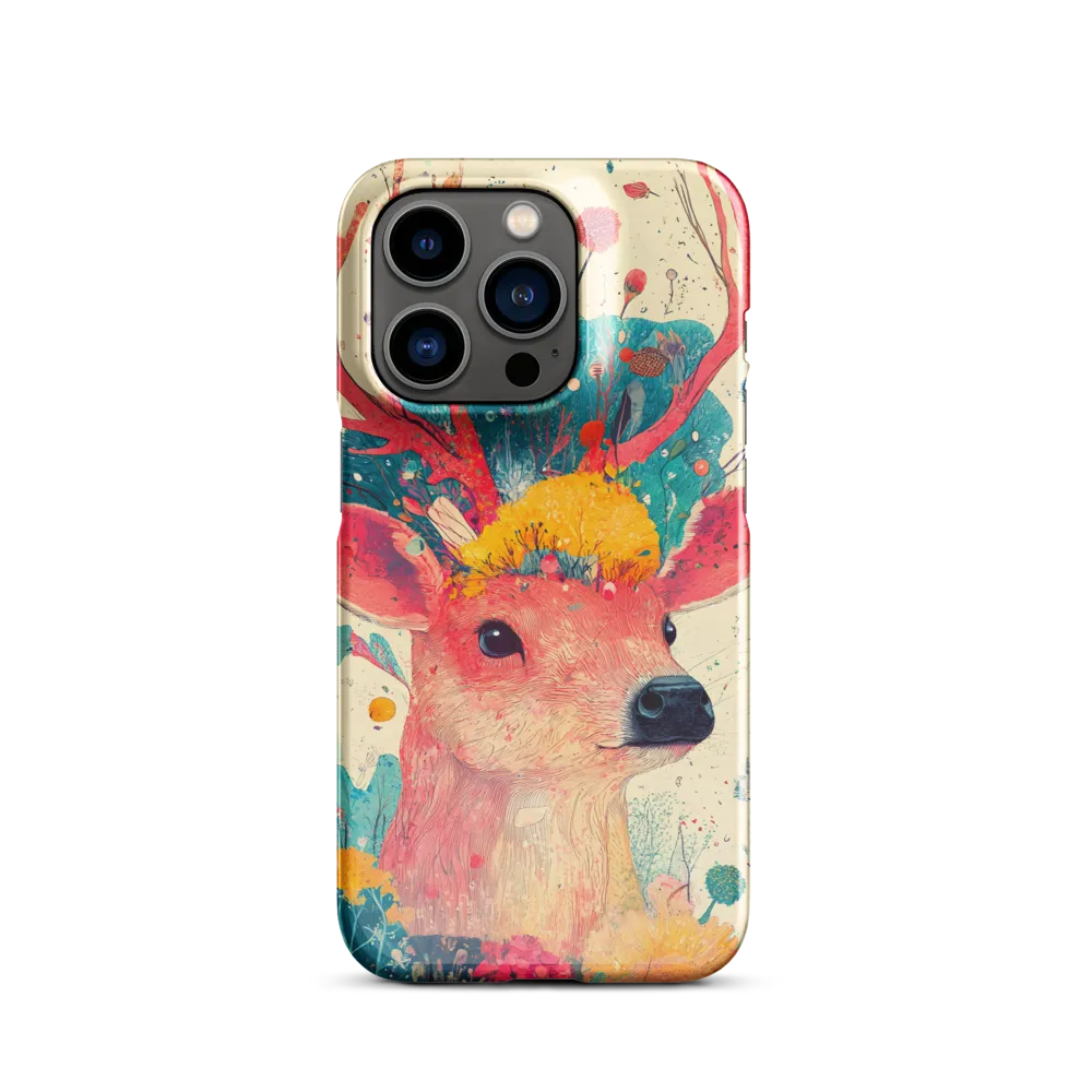 Whimsical Harmony: A Deer in Bloom