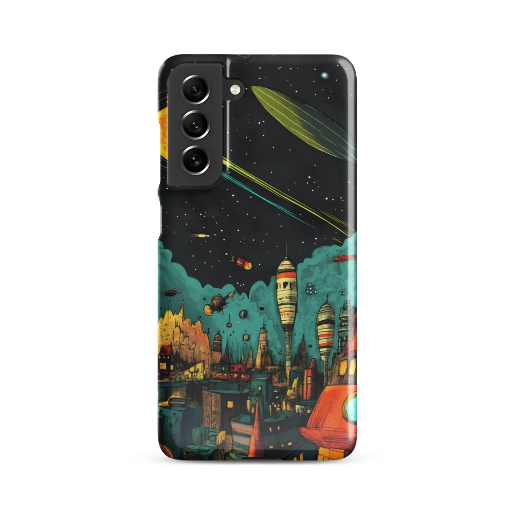 Galactic Cityscape: A Journey Through Imagination