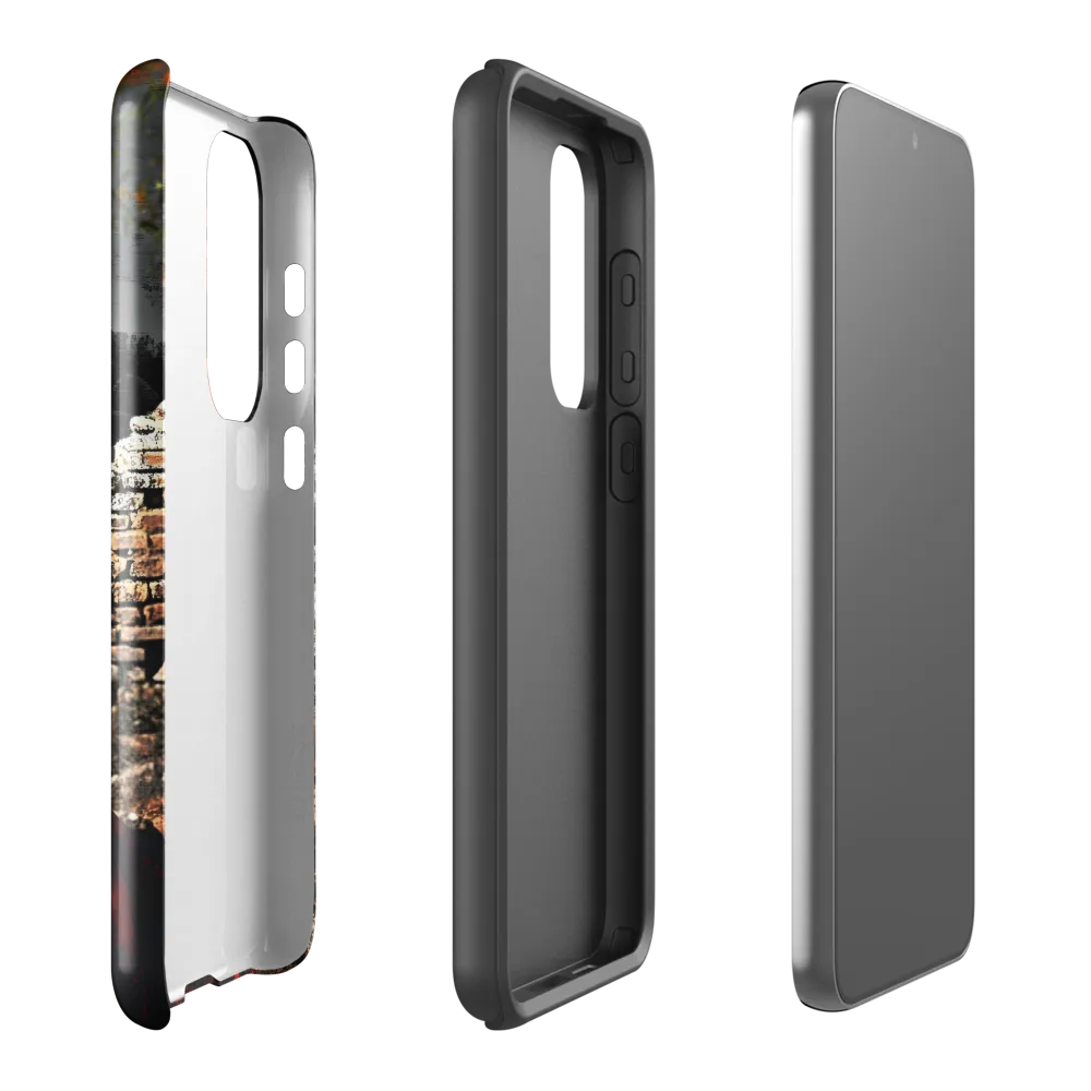Elegance in Red | Phone Case |  S23 Plus | Tough Case | Glossy