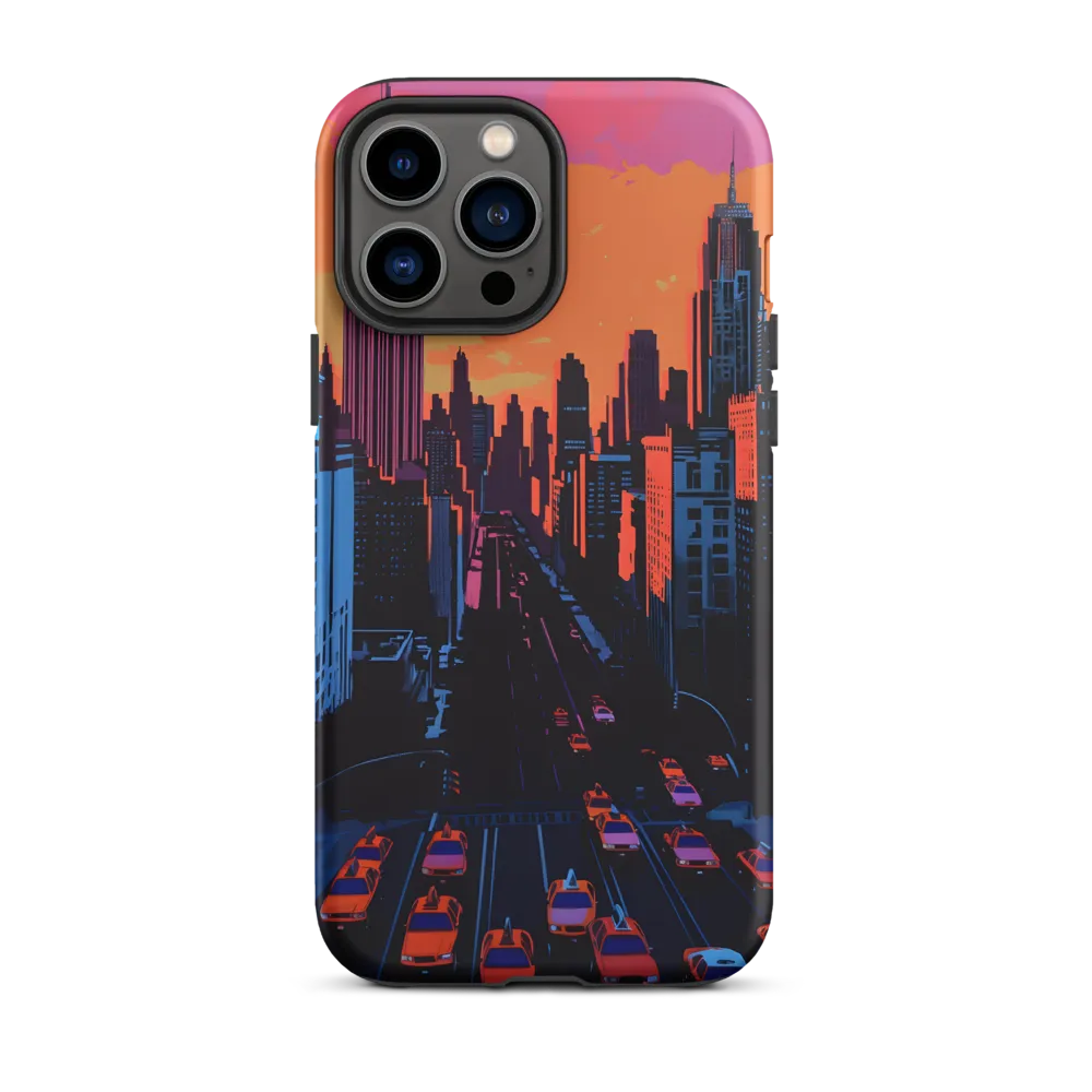 Sunset Over Skyscrapers