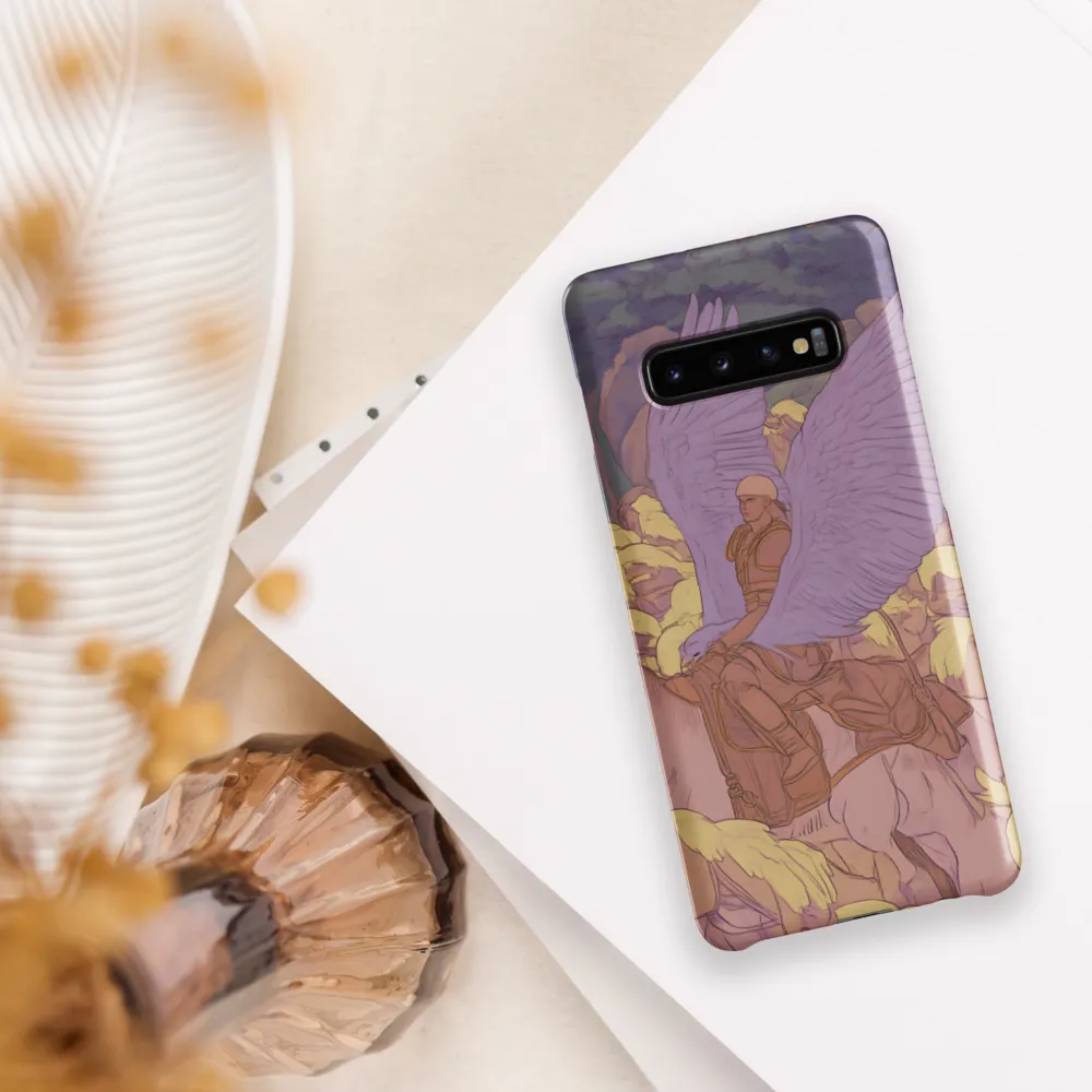 The Winged Guardian | Phone Case |  S10 Plus | Snap Case | Matte