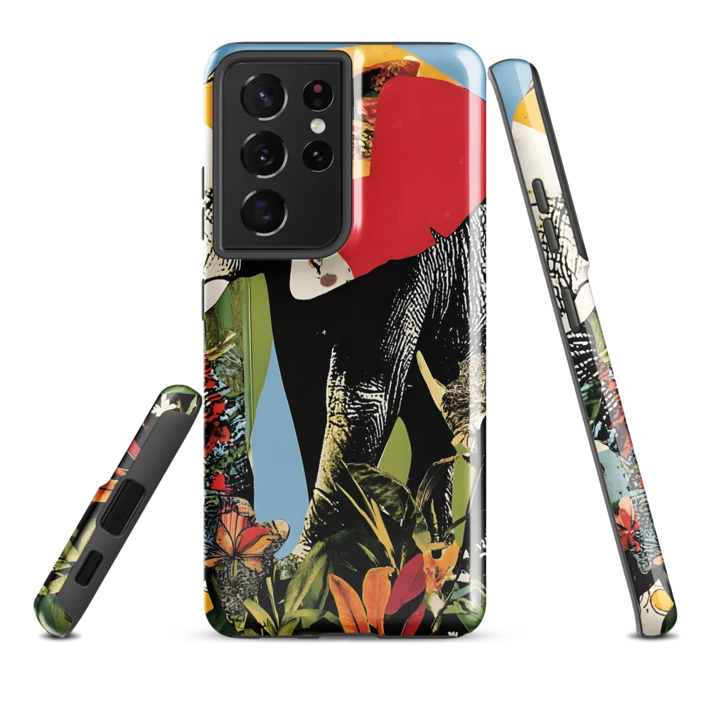 Harmony of Nature: The Elephant's Embrace | Phone Case |  S21 Ultra | Tough Case | Glossy