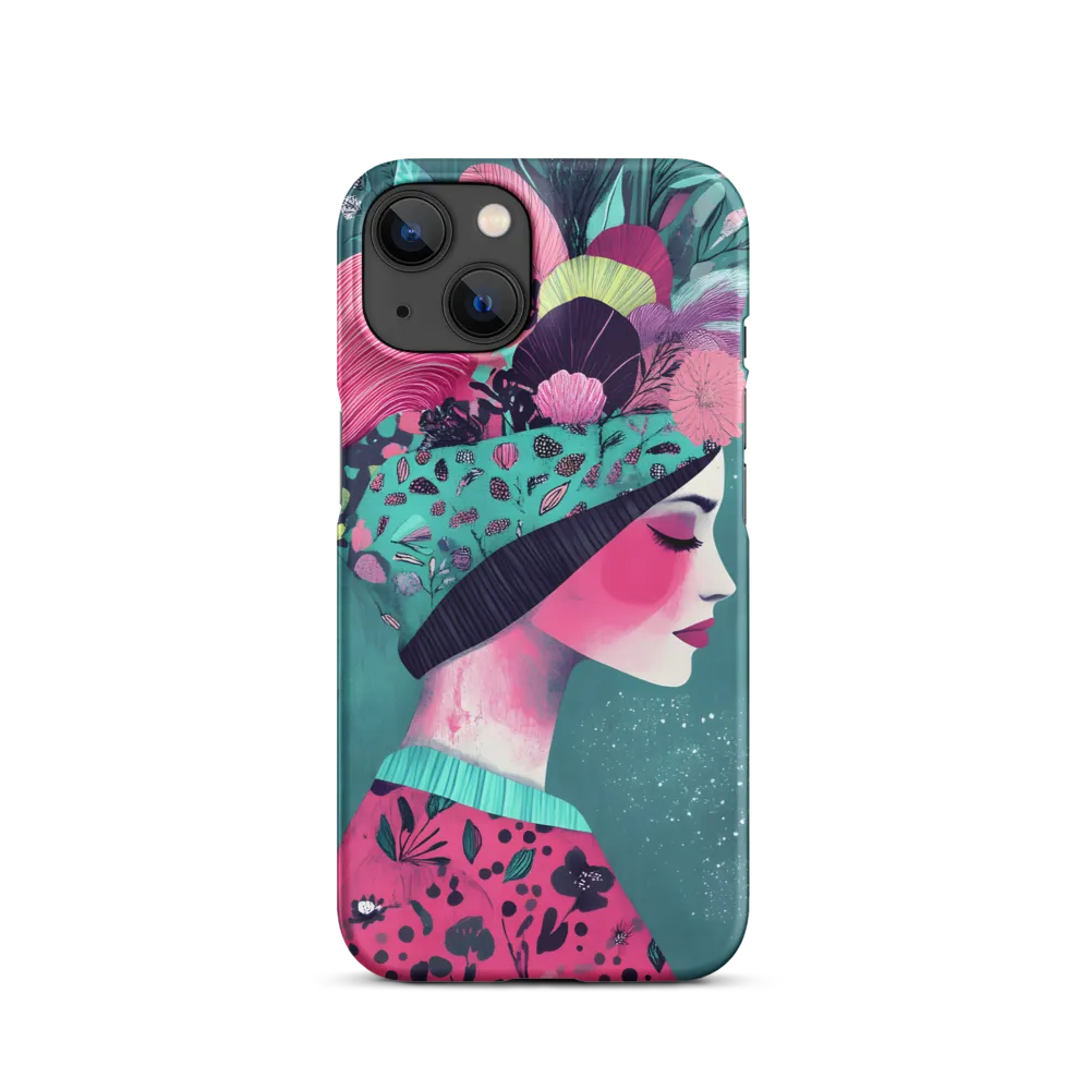 Whimsical Floral Portrait