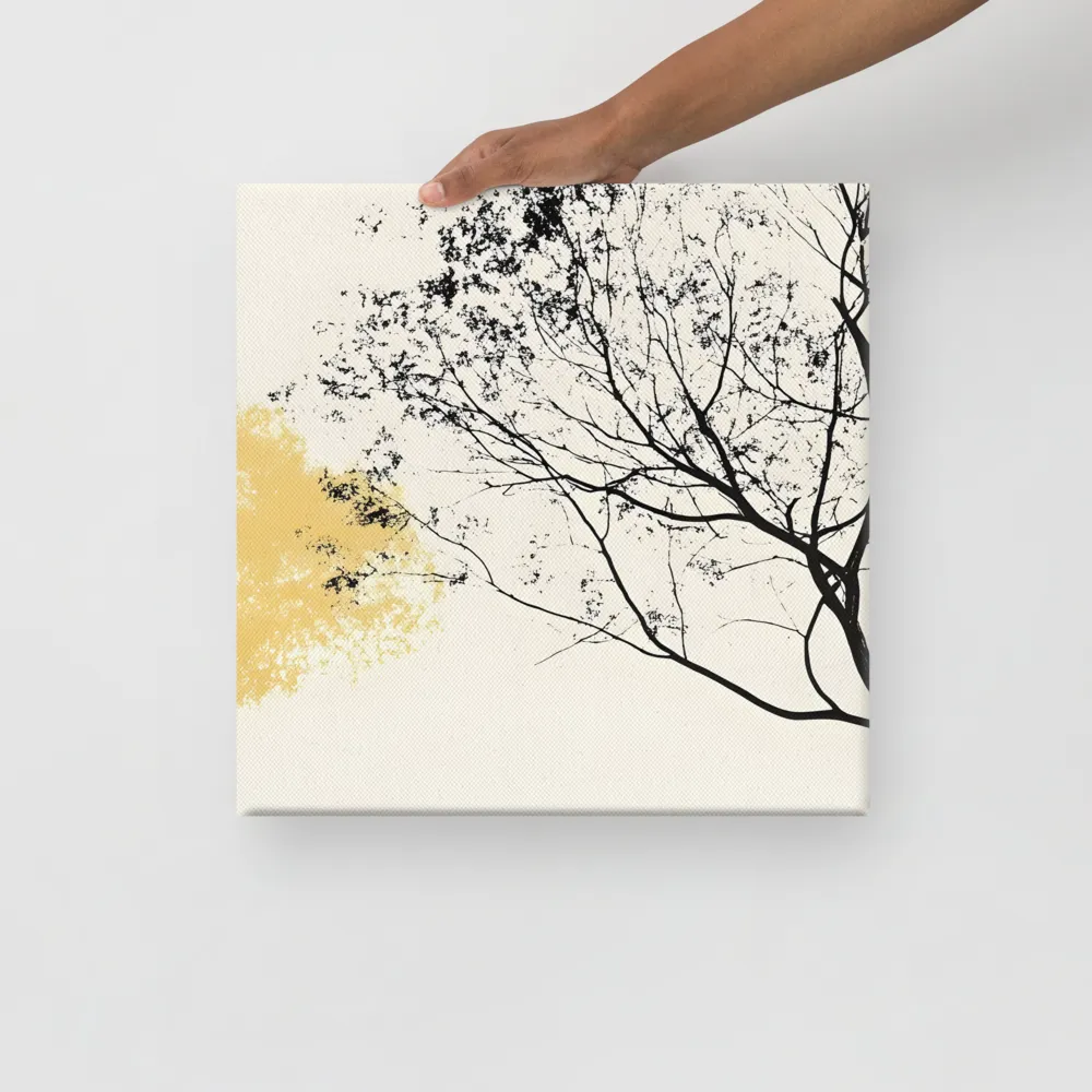 Whispers of Solitude | Canvas | 16″×16″