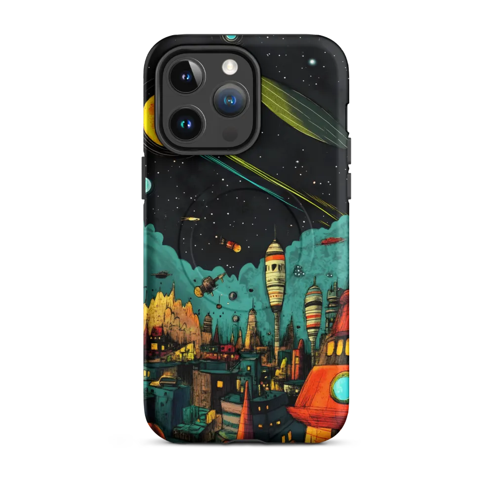 Galactic Cityscape: A Journey Through Imagination