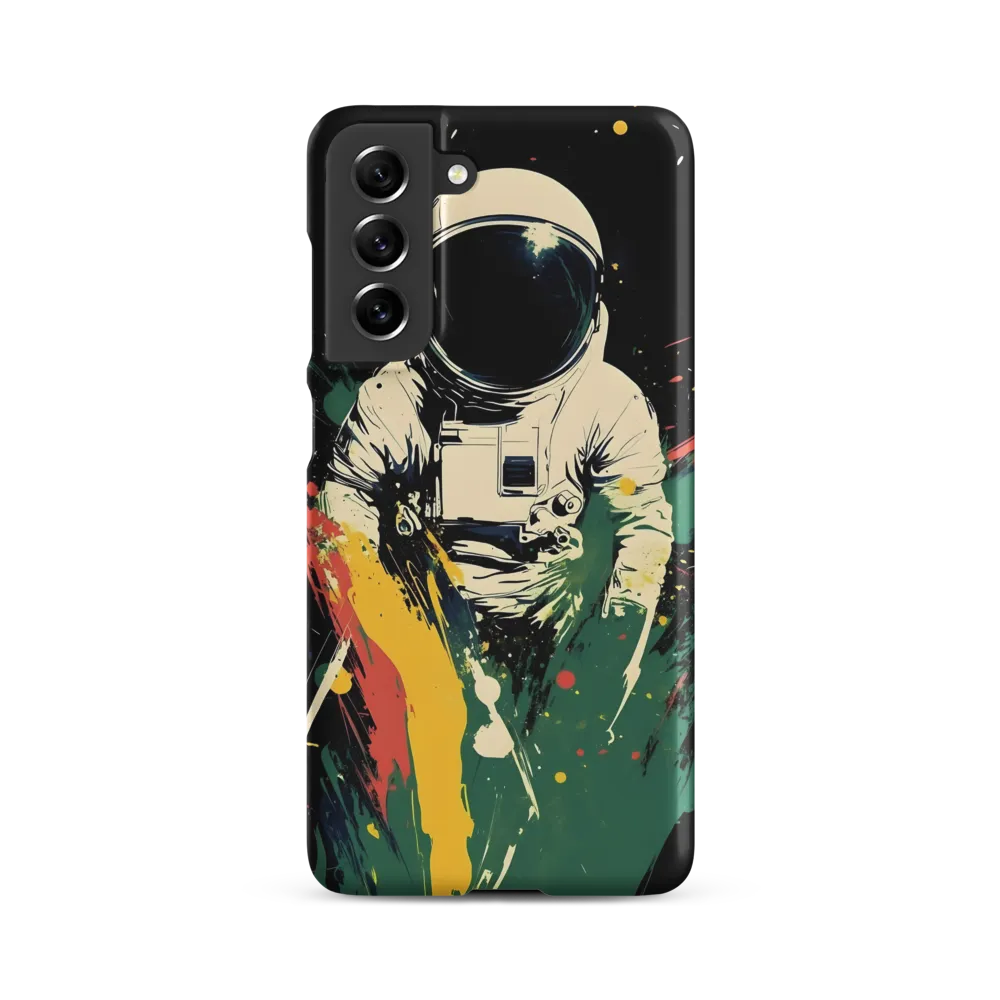Cosmic Splash: The Astronaut's Journey