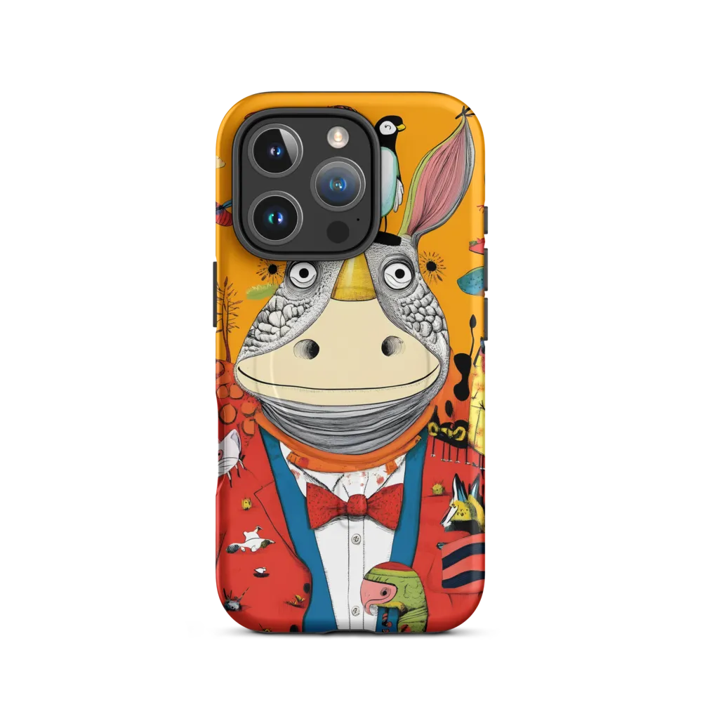 Whimsical Rhinoceros: A Playful Encounter