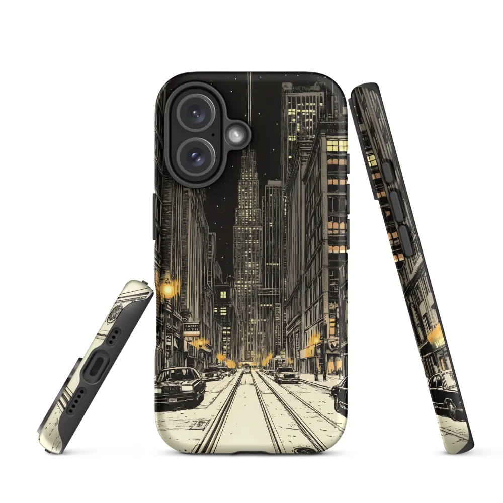 Whispers of the Night City | Phone Case |  16 | Tough Case | Matte