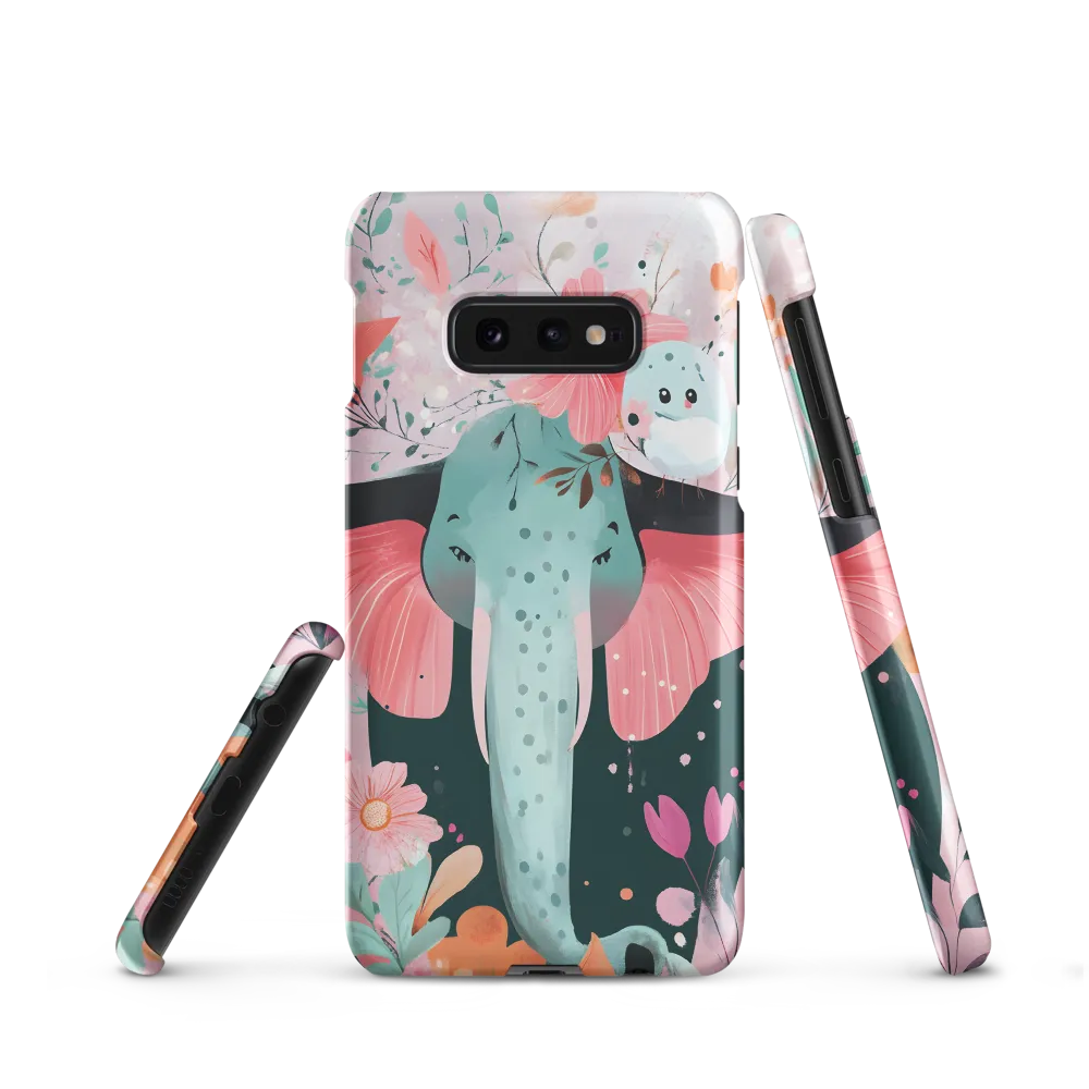 Whimsical Elephant in Bloom