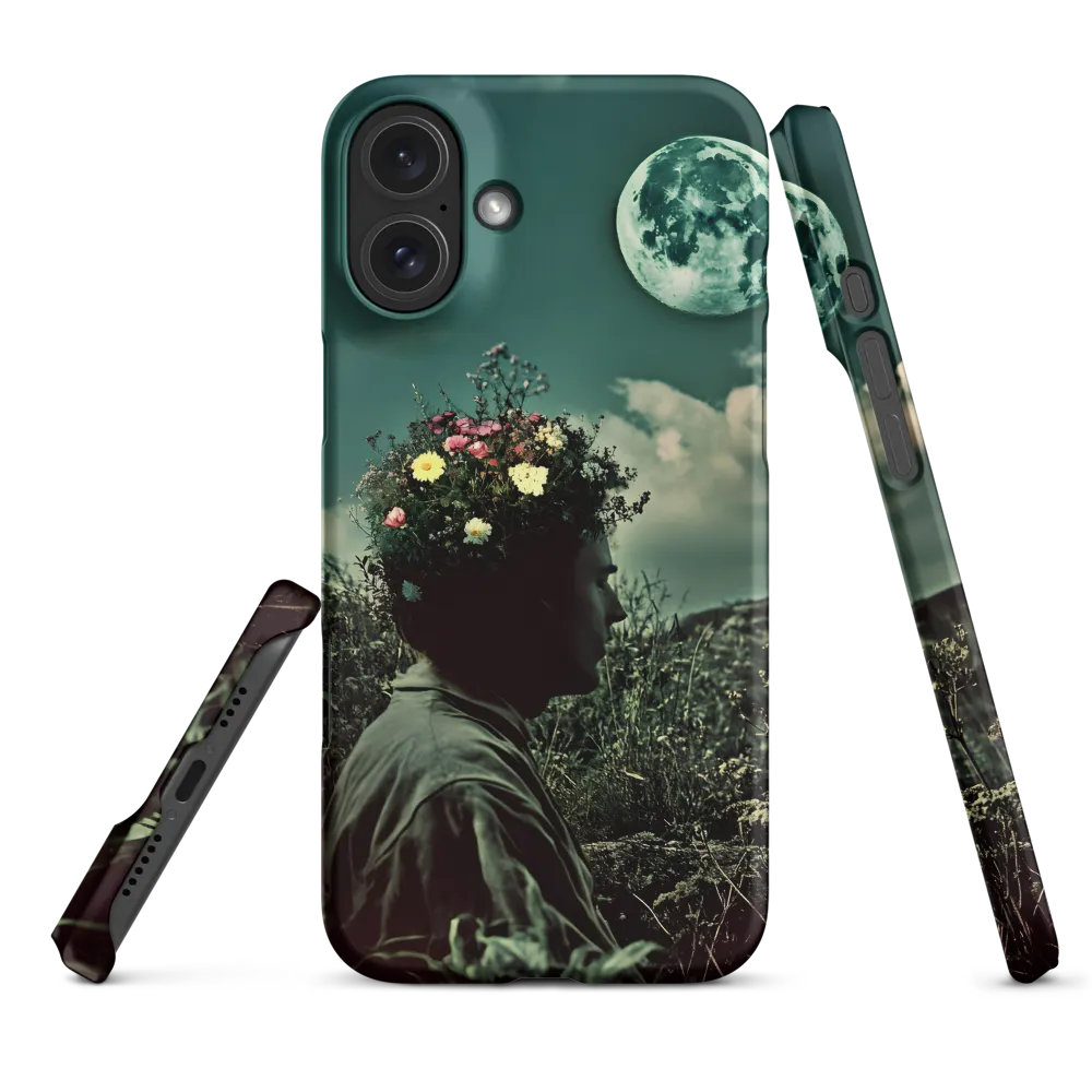 Moonlit Blossom | Phone Case |  16 Plus | Snap Case | Matte
