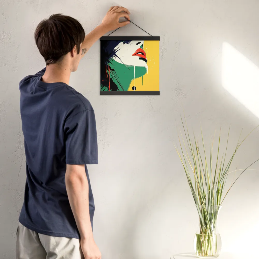 Bold Reflections: A Pop Art Portrait