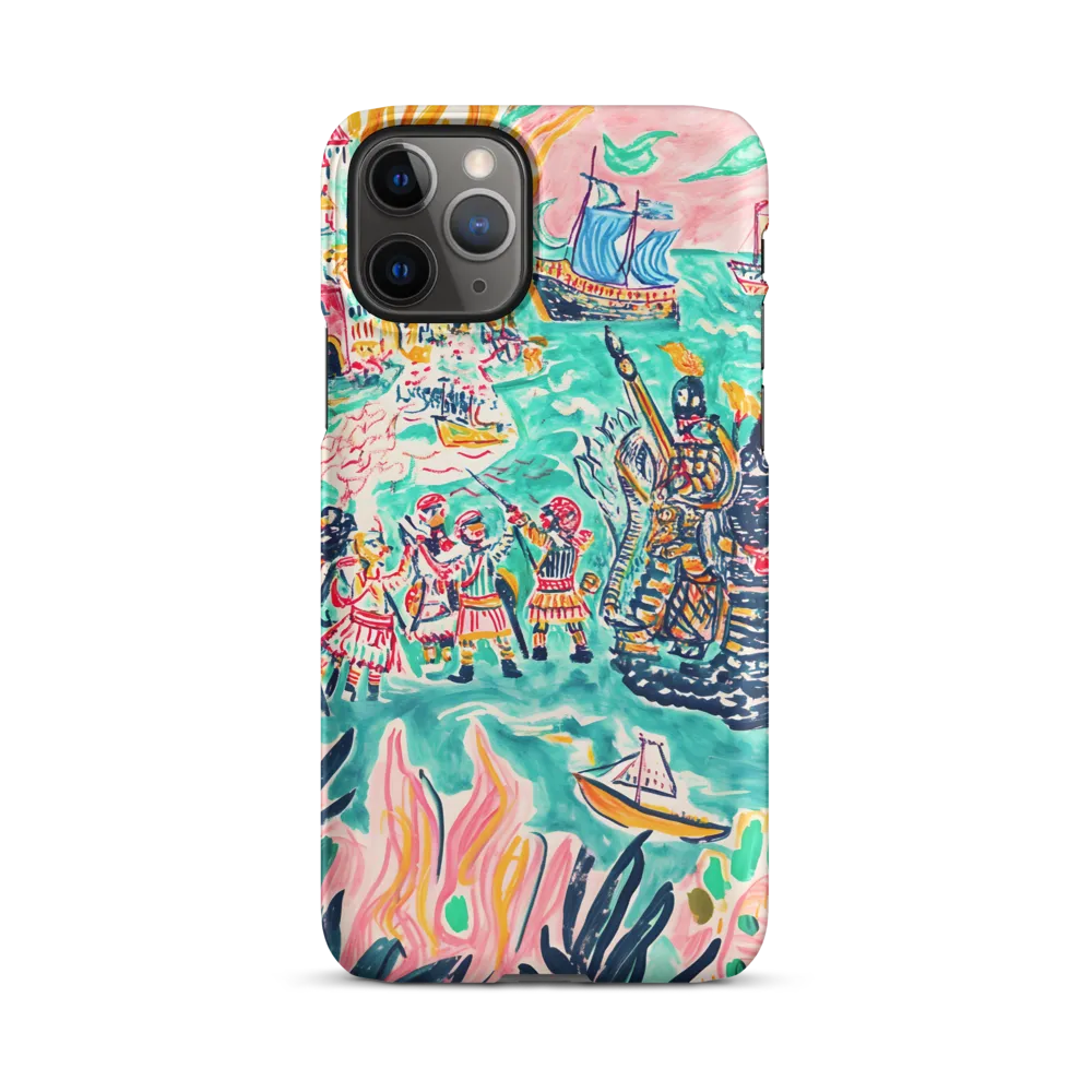 Battle on the Fiery Sea | Phone Case |  11 Pro | Snap Case | Matte