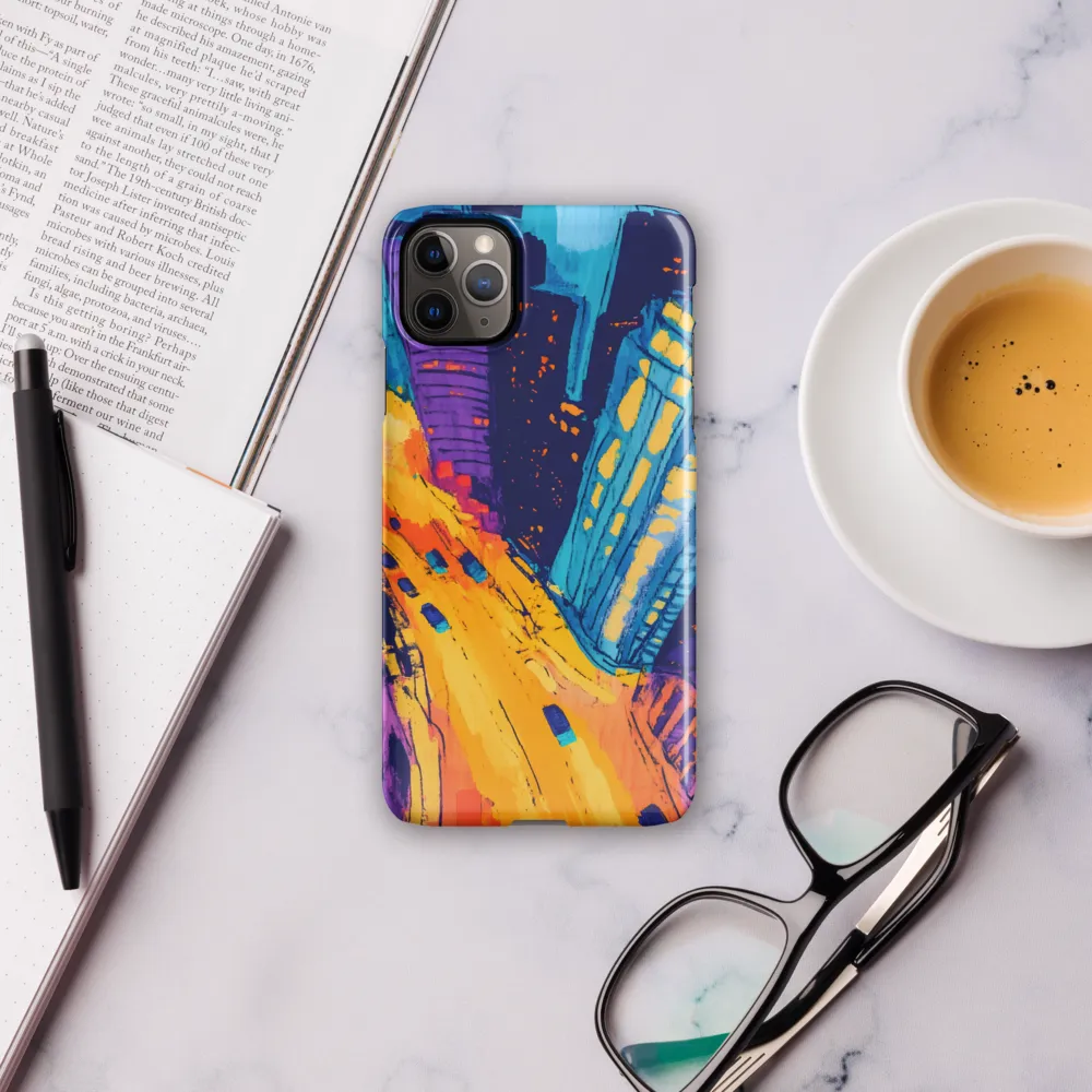 Electric City Nightscape | Phone Case |  11 Pro Max | Snap Case | Glossy