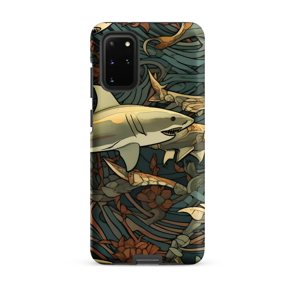 Dynamic Harmony of Sharks and Flora