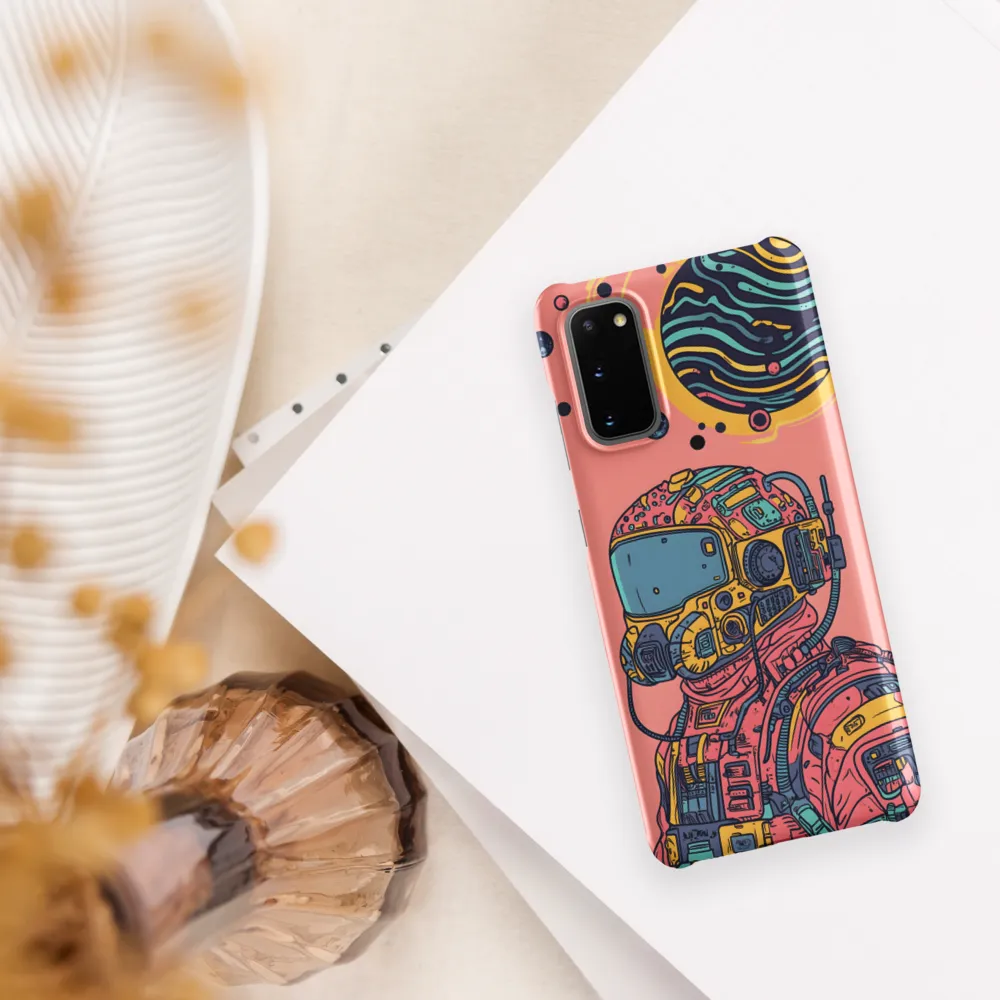 Exploration Beyond: A Digital Astronaut | Phone Case |  S20 | Snap Case | Matte