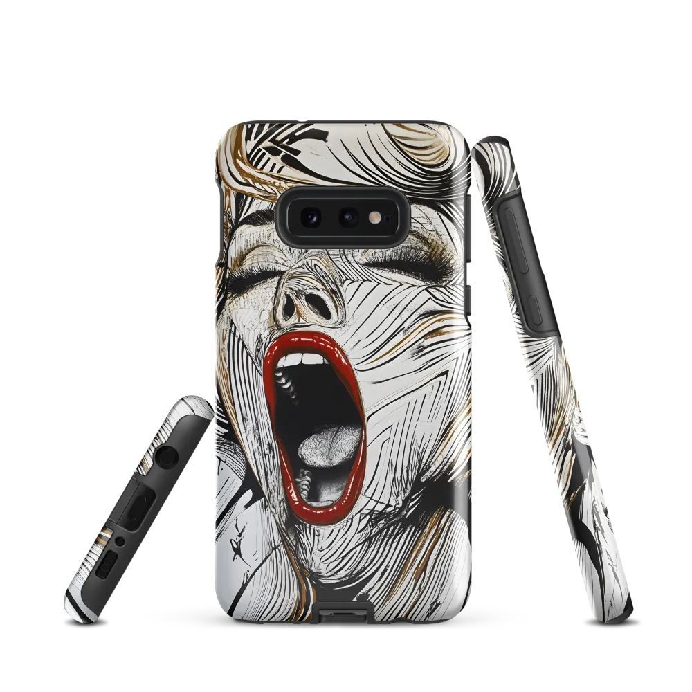 The anguished scream