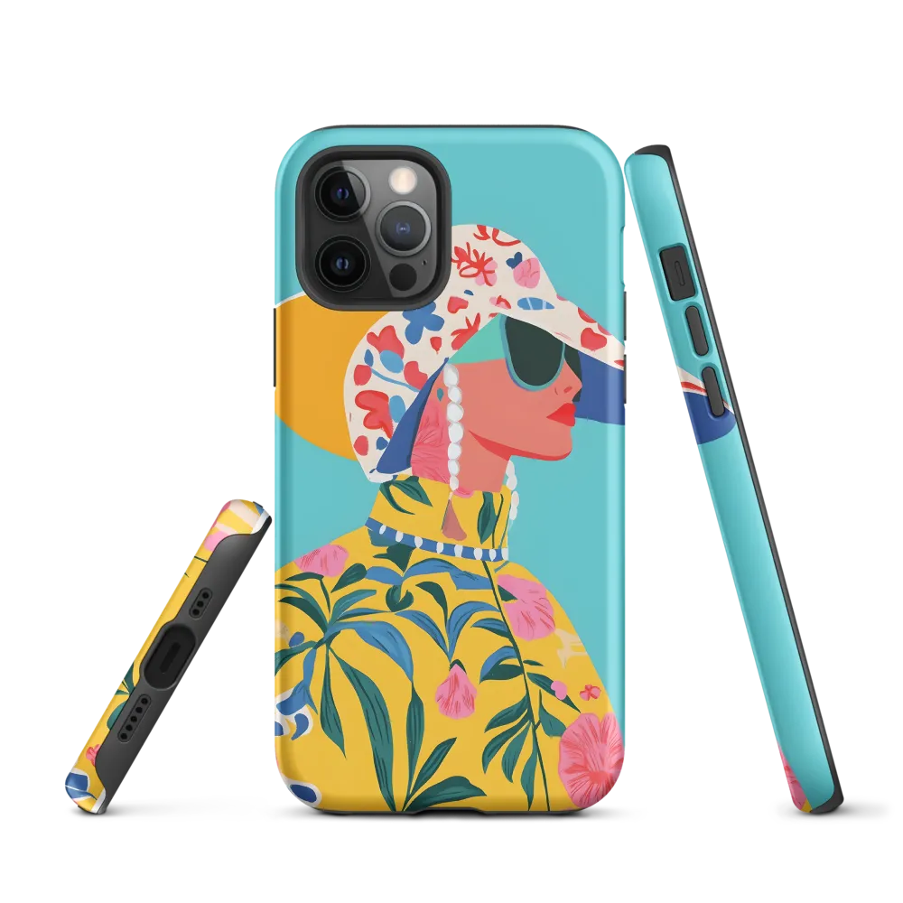 Tropical Confidence: A Fashion Portrait