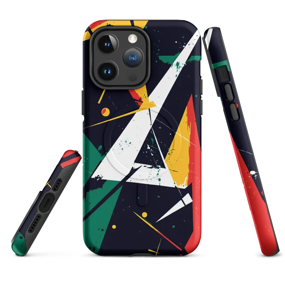 Dynamic Geometries | Phone Case |  14 Pro Max | MagSafe® Tough Case | Matte