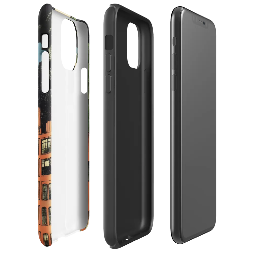 Reversed Urban Dreamscape | Phone Case |  11 Pro Max | Tough Case | Glossy