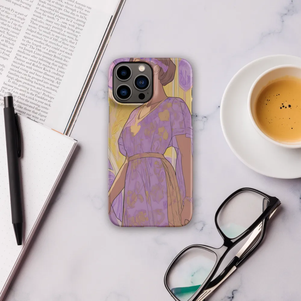 Elegance in Floral Harmony | Phone Case |  13 Pro Max | Snap Case | Matte