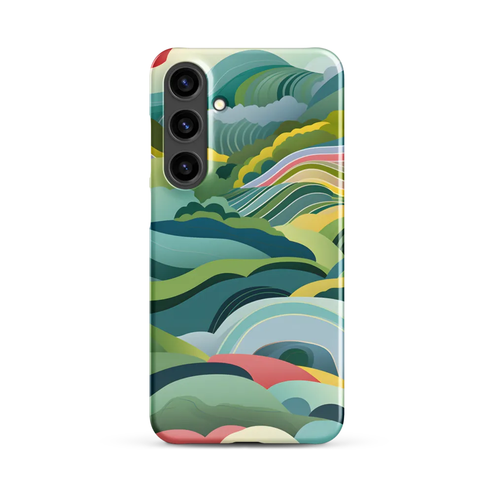 Waves of Serenity | Phone Case |  S24 Plus | Snap Case | Glossy