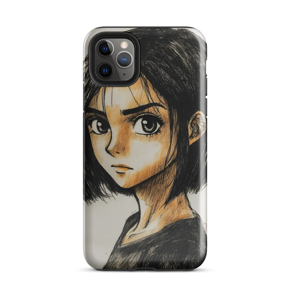 Portrait of Intensity | Phone Case |  11 Pro Max | Tough Case | Glossy