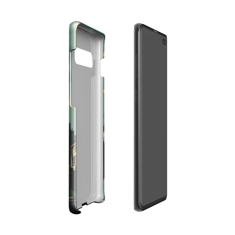 Shadows of Intrigue | Phone Case |  S10 | Snap Case | Glossy