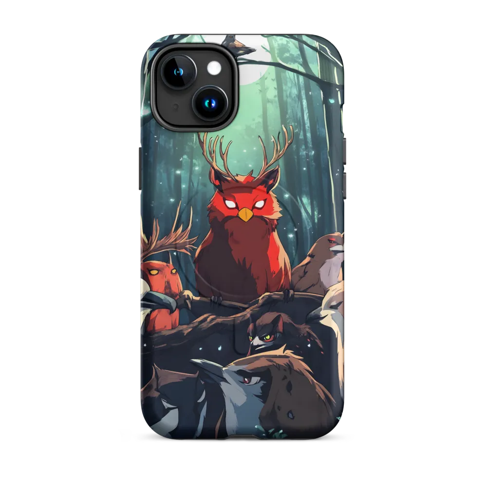 Gathering in the Moonlit Forest