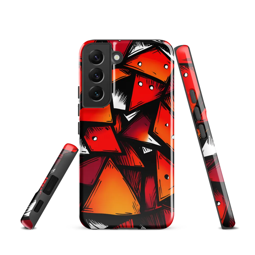 Dynamic Geometry of Red and Orange