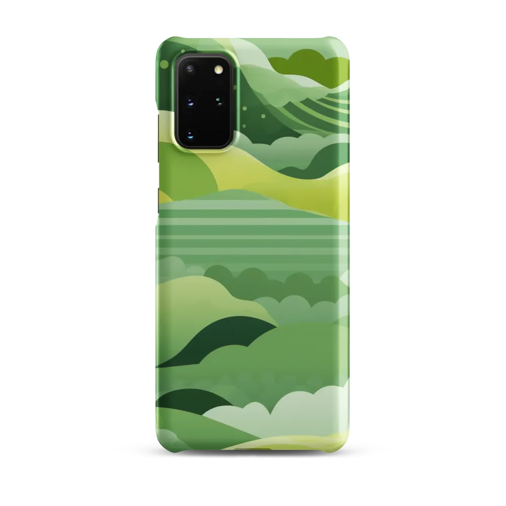 Tranquility in Green Waves