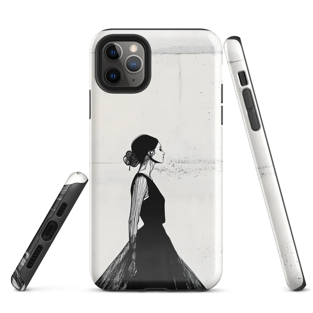 Elegance in Monochrome | Phone Case |  11 Pro Max | Tough Case | Glossy