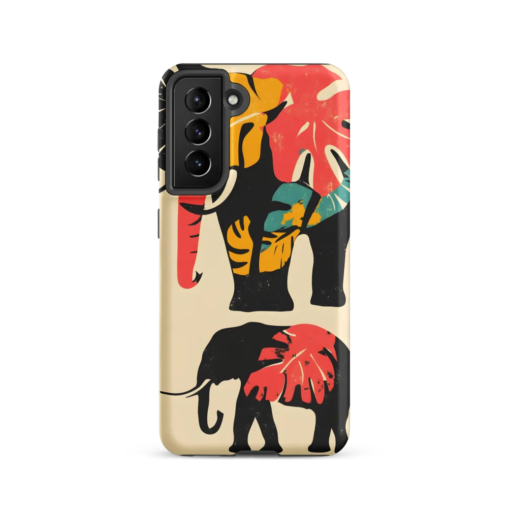 Tropical Elegance: The Elephant's Dance