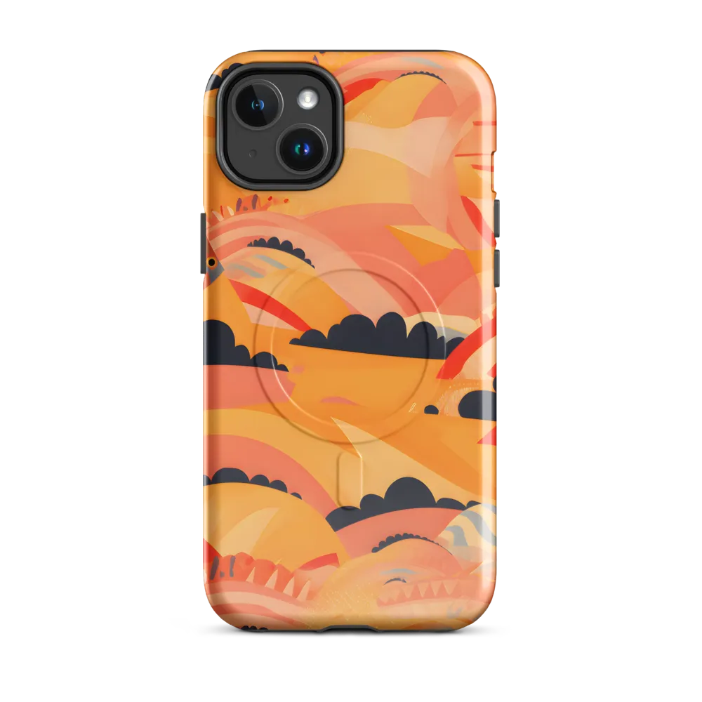 Whispers of the Abstract Horizon | Phone Case |  14 Plus | MagSafe® Tough Case | Glossy
