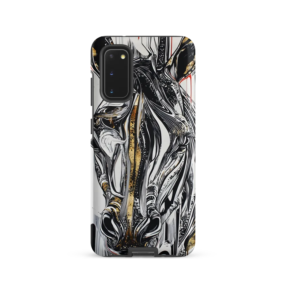 Ethereal Majesty: The Abstract Zebra