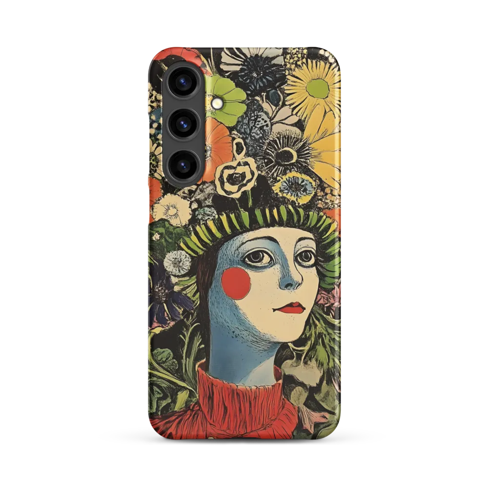 Floral Whimsy: A Portrait of Nature's Embrace