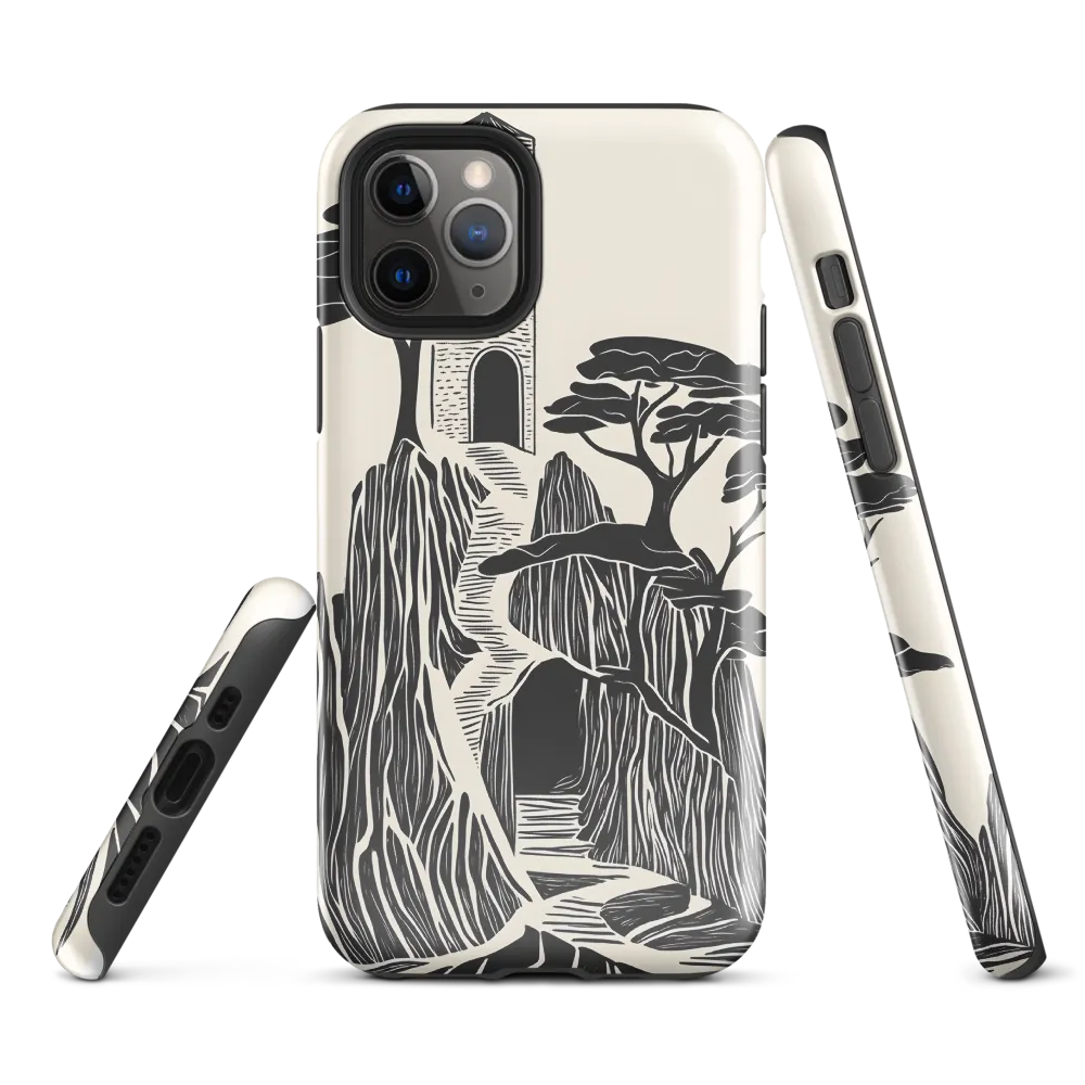 Echoes of a Mystical Tower | Phone Case |  11 Pro | Tough Case | Glossy