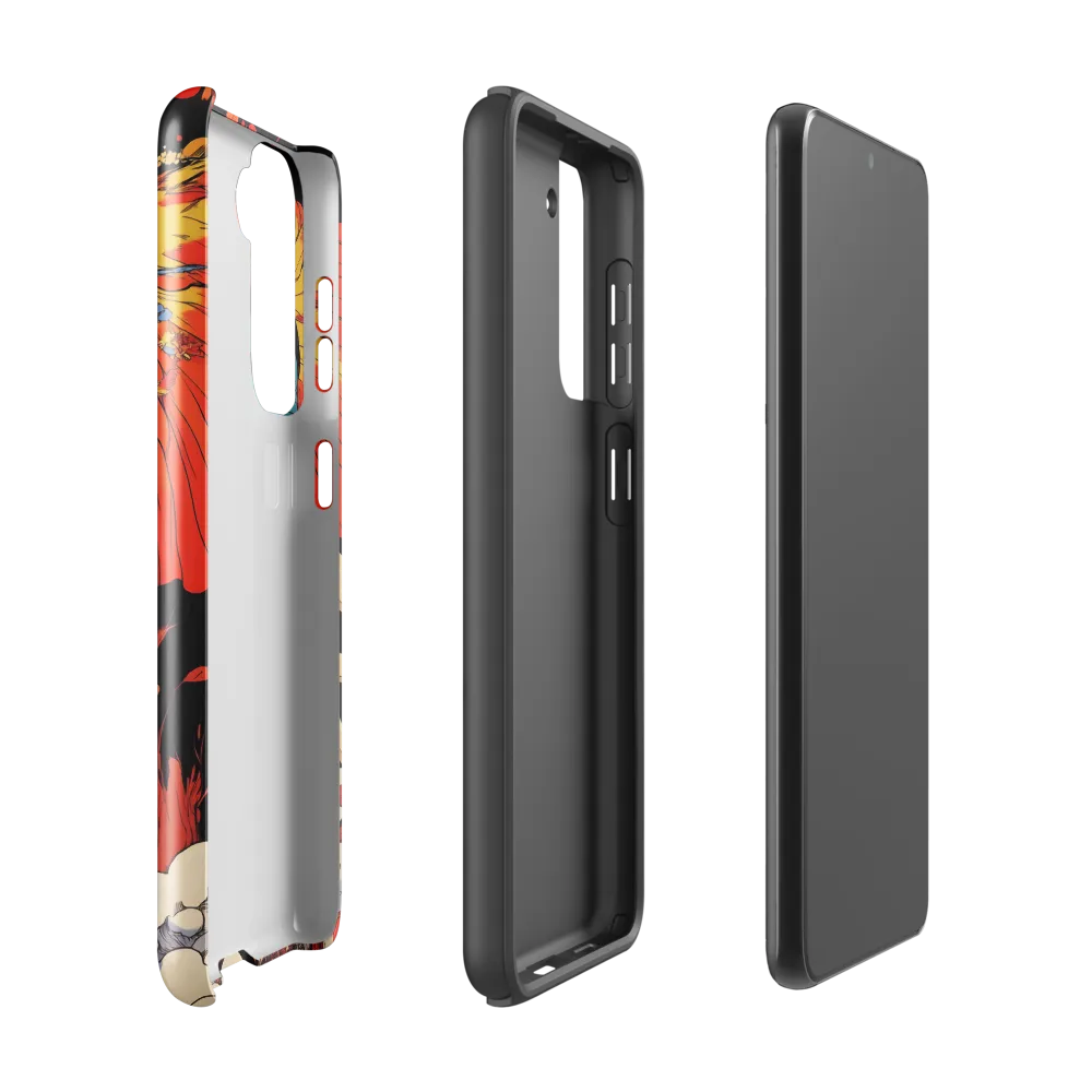 Majesty of the Floral Elephant | Phone Case |  S21 | Tough Case | Glossy