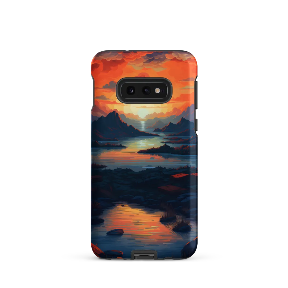 Ethereal Evening: A Digital Dusk