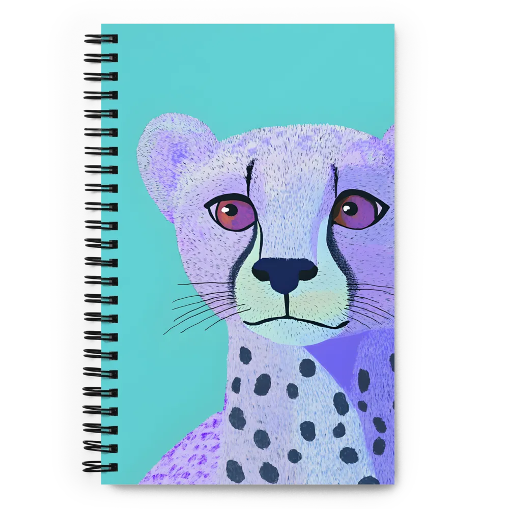 Curious Cheetah | Spiral Notebook