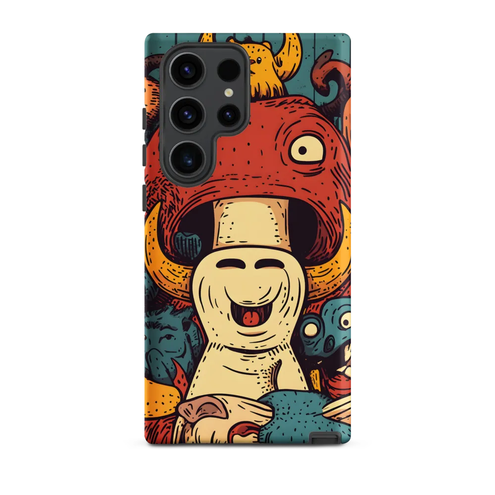 Whimsical Gathering of Creatures | Phone Case |  S23 Ultra | Tough Case | Matte