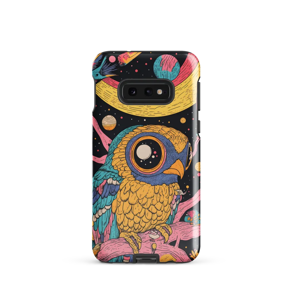 Whimsical Cosmic Owl