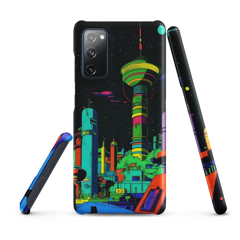 Neon Dreams: A Futuristic Cityscape