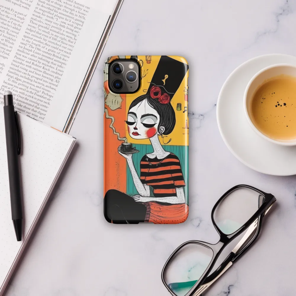 Sipping Serene | Phone Case |  11 Pro Max | Snap Case | Glossy