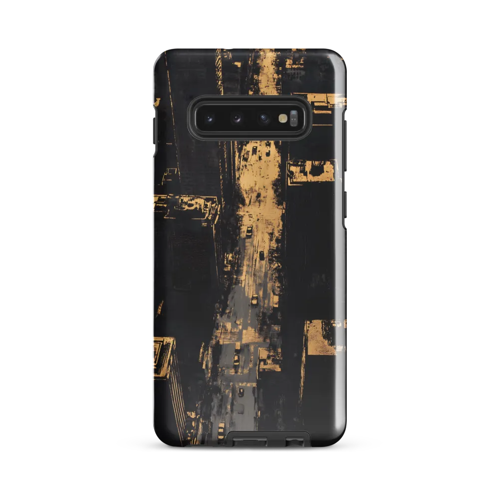 Golden Echoes of the Urban Landscape | Phone Case |  S10 Plus | Tough Case | Glossy