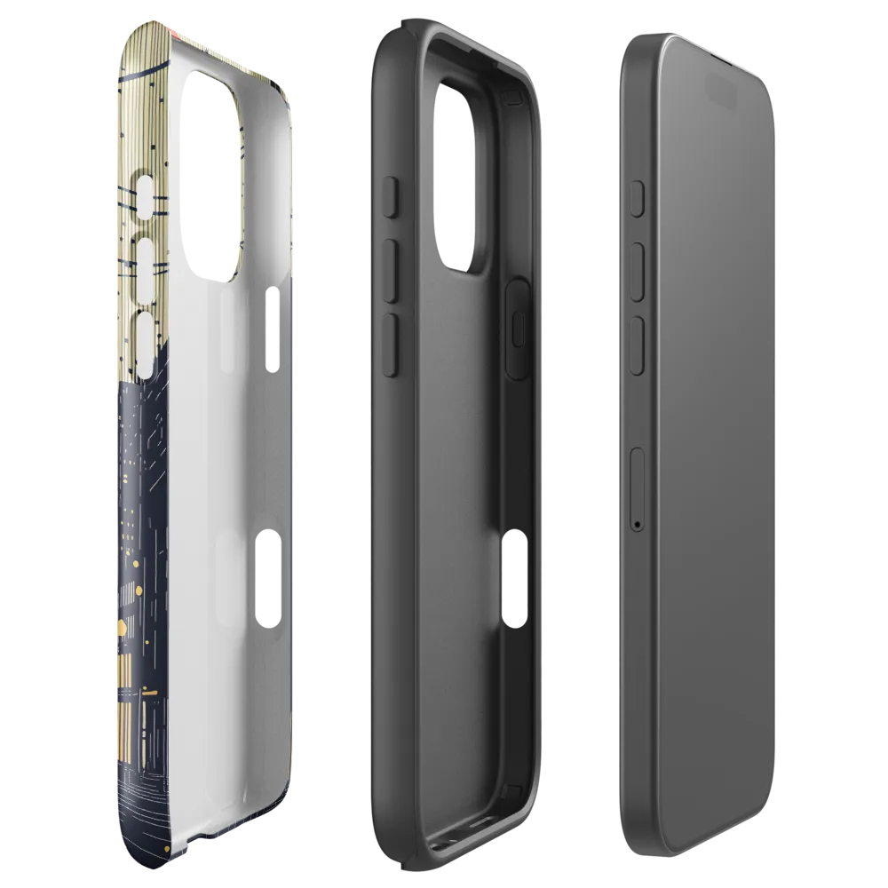 Glistening Streets of Melancholy | Phone Case |  16 Pro Max | Tough Case | Glossy