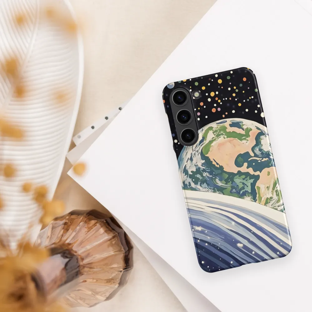 Celestial View: A Surreal Journey Through Space