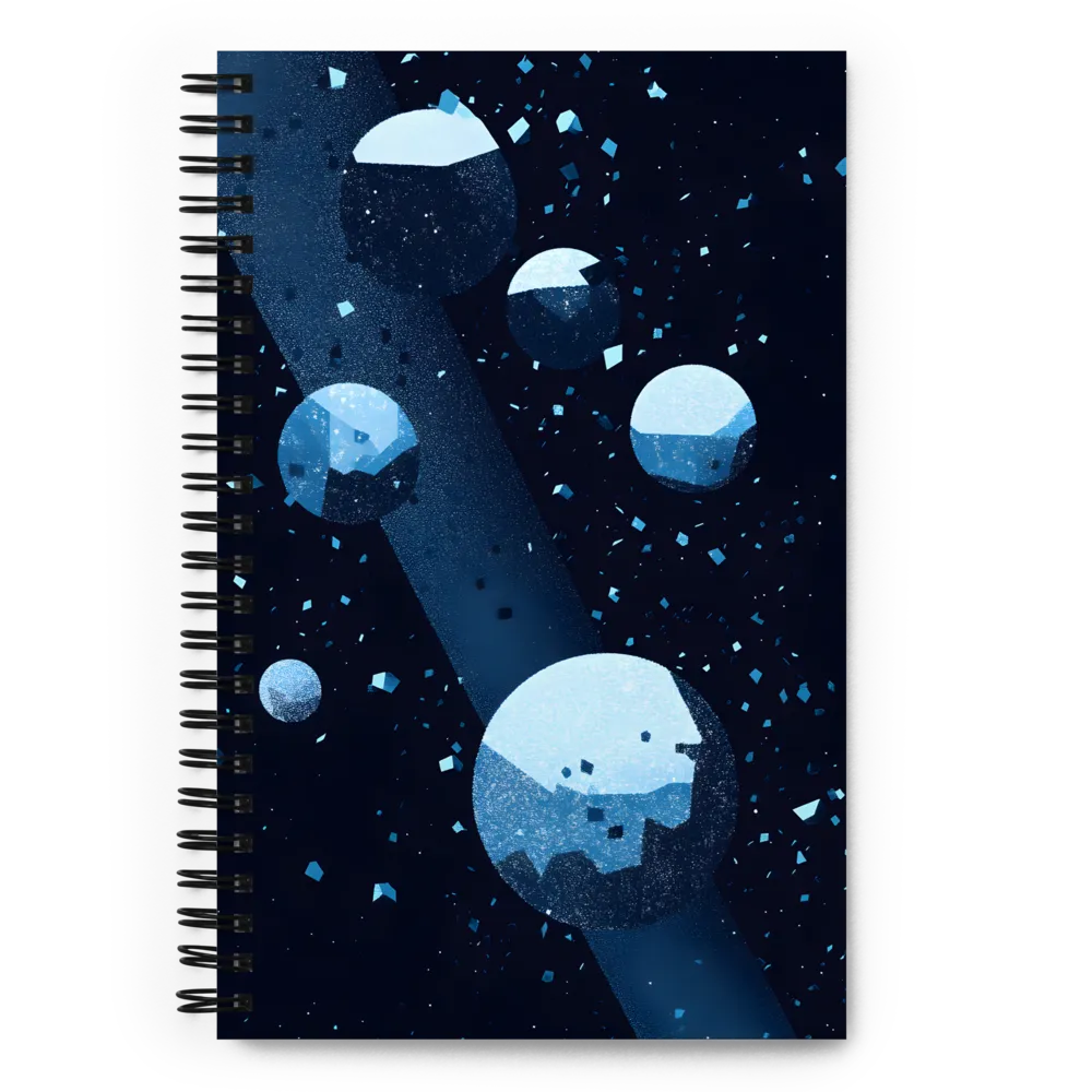 Celestial Reflections | Spiral Notebook