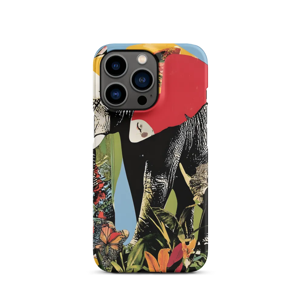 Harmony of Nature: The Elephant's Embrace | Phone Case |  13 Pro | Snap Case | Matte