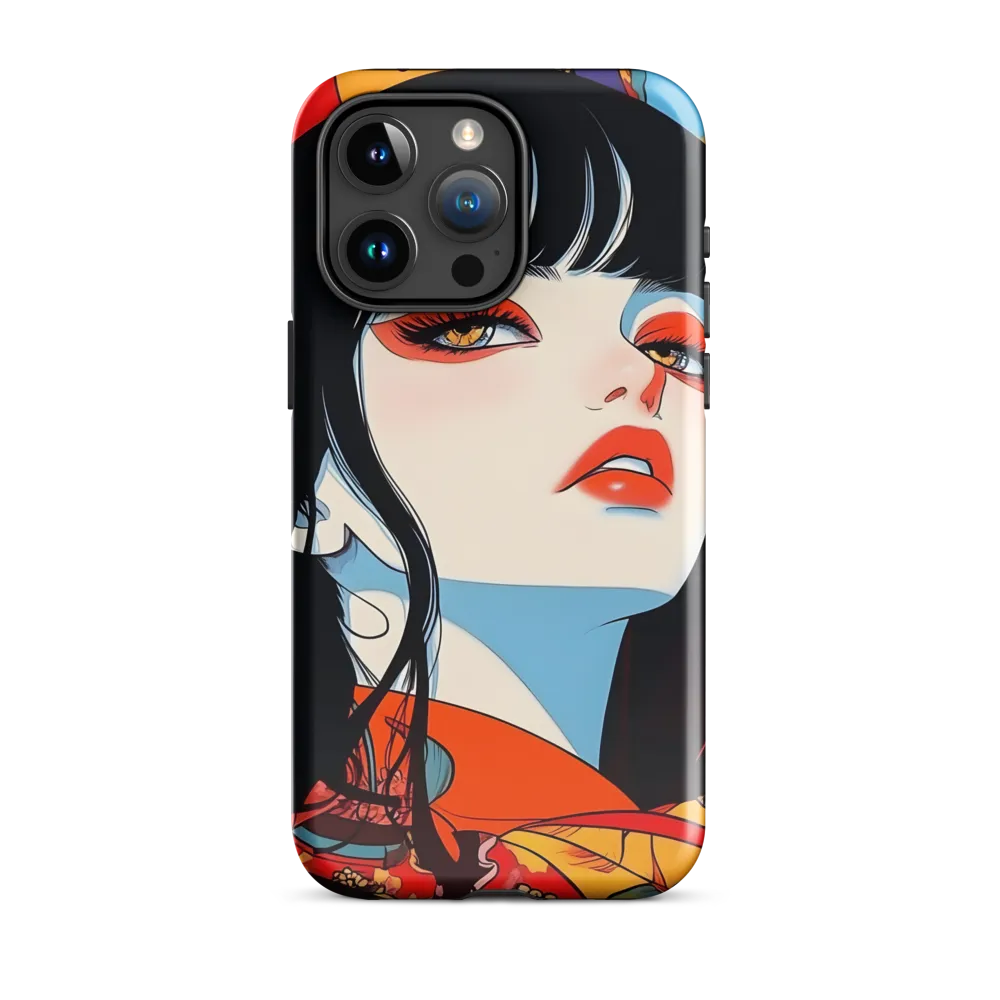 Vibrant Elegance | Phone Case |  15 Pro Max | Tough Case | Glossy